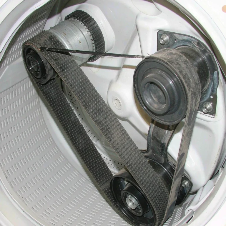 Washing machine drum drive belt for commercial and domestic appliances